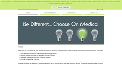 Desktop Screenshot of onmedical.co.uk